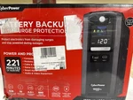 See Desc Cyber Power 3011903 6 Ft. Black 890 J 10 Outlets Battery Backup & Surge. Fixed Price $93.47.
