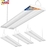 Led Linear High Bay 4-PACK 5000K Daylight 300W 40500LM 0-10V Dimmable Ad. Fixed Price $446.00.
