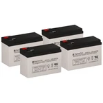 Sigmastek Battery Set Of 4 For Liebert GXT2 700RT120 Ups, Rechargeable 12V 7.5AH. Fixed Price $73.99.