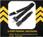 Universal Car Seat Belt Set For Passenger And Driver Univeral Of 2 Pc. Fixed Price $94.35.