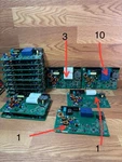 15 Chilicon Power CP-720-60-72-208/240 Solar Micro Inverters Circuit Board As/is. Fixed Price $280.00.