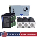 Stepperonline 1/3/4 Axis NEMA23 Motor 3NM 10MM & Driver Power Cnc Kit. Fixed Price $195.00.