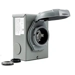 50-AMP Generator Inlet Box Nema 3R Plug, SS2-50P Power Rv Indoor/outdoor. Fixed Price $53.28.