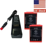 2X BA225031 6V 2100MAH BATTERY+24V QA109600 Charger For Hbc Crane Remote. Fixed Price $148.99.