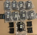 Lot Of 9 Hytrol .032.501 Ez-logic Retro-reflective Photoeye Accummulation Module. Fixed Price $325.00.