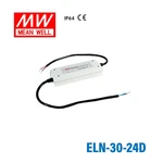 Mean Well ELN-30-24D Single Output Switching Power Supply 30W 24V Cc. Fixed Price $29.70.