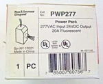 Pass & Seymour PWP-277 Powerpack Vac Input 24 Vdc Output 20A Fluorescent Nib. Fixed Price $14.75.
