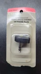 Nos Radioshack 274-267 Three Conductor Right Angle Stereo 1/4" Phone Plug. Fixed Price $7.99.