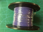 Pro Power 24AWG UL1061 1C Hook-up Wire, 80C, 300V, Purple, 305M, 1000FT Spool. Fixed Price $23.99.