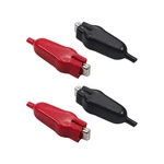 Fielect 4PCS Insulated Alligator Clips 20A Electric Test Clamp Crocodi. Fixed Price $12.80.