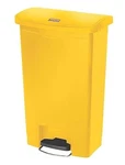 Rubbermaid Streamline Slim Step-on Plastic Trash Garbage Can. Fixed Price $130.00.