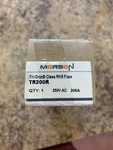 New Ferraz Shamwut Mersen TR200R, Amp 250V Dual Element Time Fuse. Fixed Price $29.00.