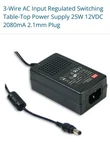 Mean Well New In Box GST25A12-P1J Wall Plug Power Supply 25W 12V. Fixed Price $9.95.