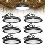 Hyperlite Led High Bay Lights: 6-PACK 250W Ufo For Damp Locations. Fixed Price $540.00.