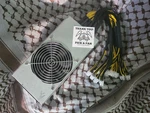 Used Bitmain APW5 Power Supply 2600W Psu New Fan + Cords 15X Pci-e Plugs. Fixed Price $74.99.