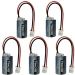 1200MAH 5PCS For Tekcell SB-AA02 3.6V Li-on Battery 1/2AA LS14250 Plc With Plug. Fixed Price $40.69.