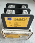 New Ilsco PDB-26-2/0-2 Power Distribution Block 600V 350 Amp Pole. Fixed Price $99.95.