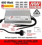 Meanwell HLG-600H Led/caravan Power Supply 600W 12V 24V 48V 15V20V30V36V42V54VDC. Fixed Price $428.29.