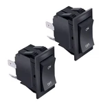 Weideer 2PCS On/off Rocker Switch 15A 250V Ac 20A Dc 4 Pin Position Dps.... Fixed Price $15.67.