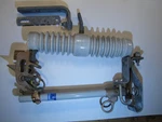 Vintage Southern States 66 Series Fuse Cutout Porcelain 15/27KV Gulton 100A. Fixed Price $125.00.