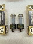 Nos Nib Westinghouse 12SN7GTA Matching Pair Preamp Tubes. Fixed Price $50.00.