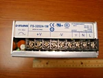 24V Dc 12.5A Power Supply Regulated Adjustable Switch Mode Potrans FS-32024-1M. Fixed Price $33.99.