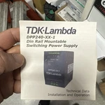 Tdk-lambda DPP240-24-1 Din Rail Power Supply 24VDC 10A 240W Ac-dc. Fixed Price $200.00.