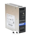 Rhino PSR-24-120-3 24VDC 5A 120W 480VAC 3PH Din Rail Power Supply. Fixed Price $240.00.