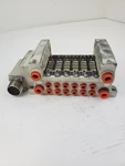 Smc VV5QC21-06N7MD0 Manifold Plug-in 180904 J000405946. Fixed Price $150.00.