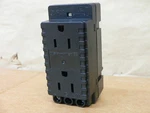 Weidmuller 6720005430 Power Entry Connector, 15 A, 120 V, Din Rail Mount, Black. Fixed Price $19.99.