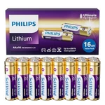 Philips Aa 16 Pack 2900MAH Lithium Double 1.5V Ultra Long Lasting 2A Batteries. Fixed Price $21.99.