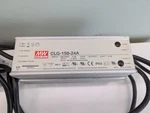Mean Well CLG-150-24A 150W 24V IP65 Adjustable Dimmable Power Supply. Fixed Price $40.00.