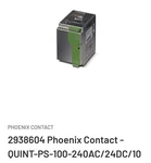 QUINT-PS-100-240AC/24DC/10 Phoenix Power Supply New Box.. Fixed Price $349.99.