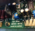 Mitsubishi Sx PW1 BKOC-1872 Power Supply Board. Fixed Price $275.00.