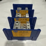 Ilsco LDA-26-350 620A, 600V, 1P, Pdb, (2)350MCM-#6 X (6)2/0-#14-NEW-B. Fixed Price $90.00.