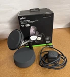 Belkin Ultracharge Pro 3-IN-1 QI2 25W Magnetic Wireless Charging Dock Black Used. Fixed Price $71.68.
