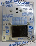 New Condor Dc Power Supply HAD12-0.4-A+ 12V 0.4A Input 100-240VAC. Fixed Price $59.99.