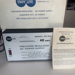 Vintage Tripp Lite PR-40A Powerverter Precision Dc Supply 40AMP With Box. Fixed Price $159.97.