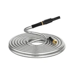 Non-expandable Metal Garden Hose 50 Feet With Sprayer Nozzle, Flexi... Fast Ship. Fixed Price $57.99.