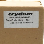 Crydom 45A 660VAC Dc Input Heatsink/ssr Assembly Mount On HS122DR-HD6050. Fixed Price $200.00.
