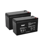 Casil 12 Volt 9AMP Sla/agm Battery With F2 Terminals 2PK. Fixed Price $47.99.