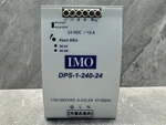 Imo DPS-1-240-24 Power Supply 115/230VAC 5.4/2.2A 47-63HZ Output Dc 24V-240W. Fixed Price $166.21.