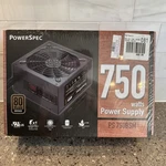 Powerspec 750W 80 Pus Bronze Certified Semi-modular Gaming Psu Supply. Fixed Price $60.00.