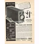1948 Lambda Electronics MM-3 Modulation Monitor Ham Radio Vintage Print. Fixed Price $15.95.