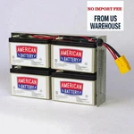 Apc RBC24 Replacement Battery, Maintenance Free Sealed Lead Acid Leak Proof. Fixed Price $131.20.