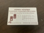 Evoxbox EE-EE518AB(R) Expandable Integratable Recordable Voice Annunciation. Fixed Price $85.00.