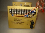 Elpac Electronics Elexon Power Systems Elv 75-5 5V 15A Supply. Fixed Price $100.00.