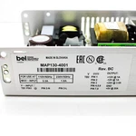 Bel Power Solutions 130W 4-OUTPUT Ac-dc Open Frame Supply MAP130-4001. Fixed Price $450.00.