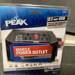 Peak PKC0M04 400 Watts Automobile 2 Ac Power Outlet W/ Usb Charger. Fixed Price $49.99.