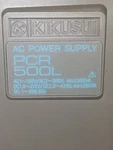 Kikusui PCR500L Pcr-l Series 500VAC Single Phase Multi-purpose Power Supply. Fixed Price $800.00.